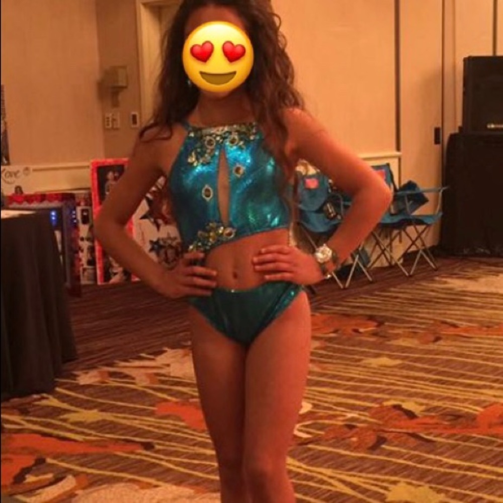 Pageant swimwear